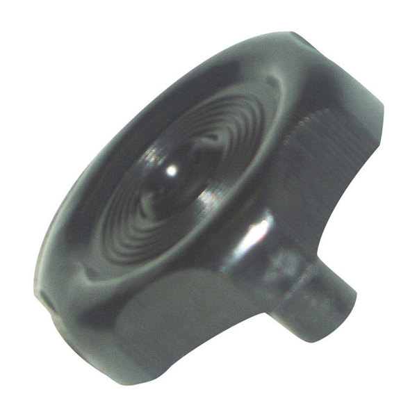 Us Hardware KNOB CRANK BLK5/8"" SHAFT WP-9771C